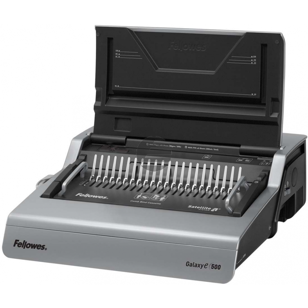 Fellowes Plastikbindegerät Galaxy e500 Bindekapazität 500 Blatt (5622101)