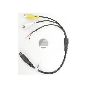 Axion CA 002C Adapter zum Anschluß einer Rückfahrkamera Chinch auf 4PIN  MiniDIN