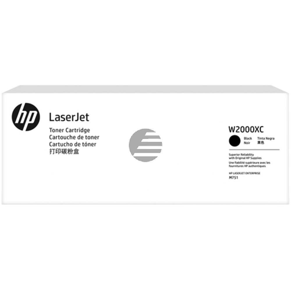 HP Toner-Kit Contract schwarz (W2000XC)