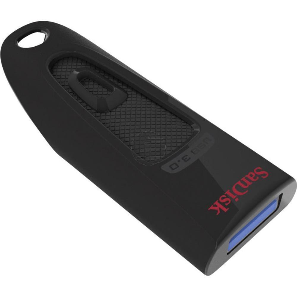 SANDISK CRUZER ULTRA USB STICK 64GB SDCZ48-064G-U46 USB 3.0 schwarz