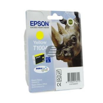 Epson Tintenpatrone gelb (C13T10044010, T1004)