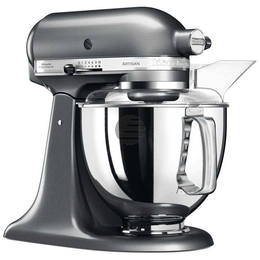 KitchenAid Küchenmaschine Artisan 5KSM175PSEMS, Medaillon Silber