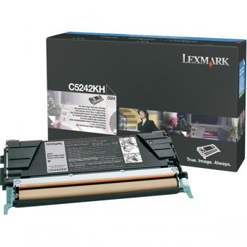 Lexmark Toner-Kartusche schwarz HC (C5242KH)