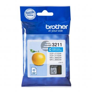 Brother Tintenpatrone cyan (LC-3211C)