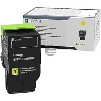 Lexmark Toner-Kit gelb HC plus (78C0X40)