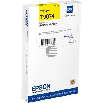 Epson Tintenpatrone gelb HC (C13T907440, T9074)