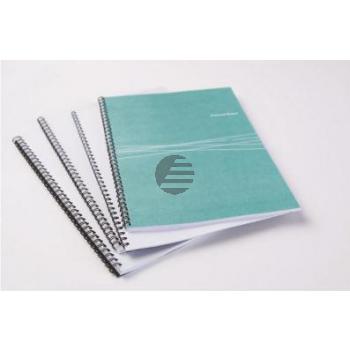 Fellowes Binderücken A4 14 mm Metall für 101-130 Blatt silber 100er-Pack
