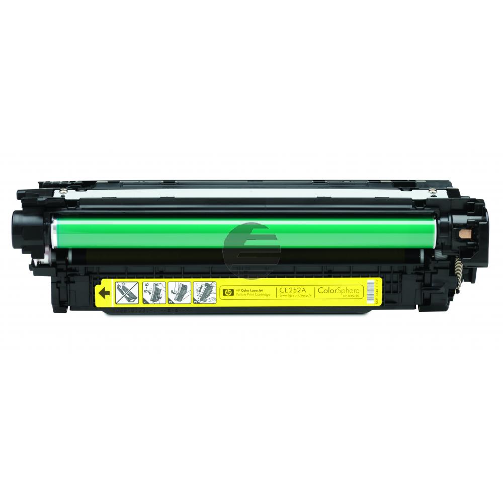 HP Toner-Kartusche Contract (nur für Vertragskunden) gelb (CE252YC, 504A)