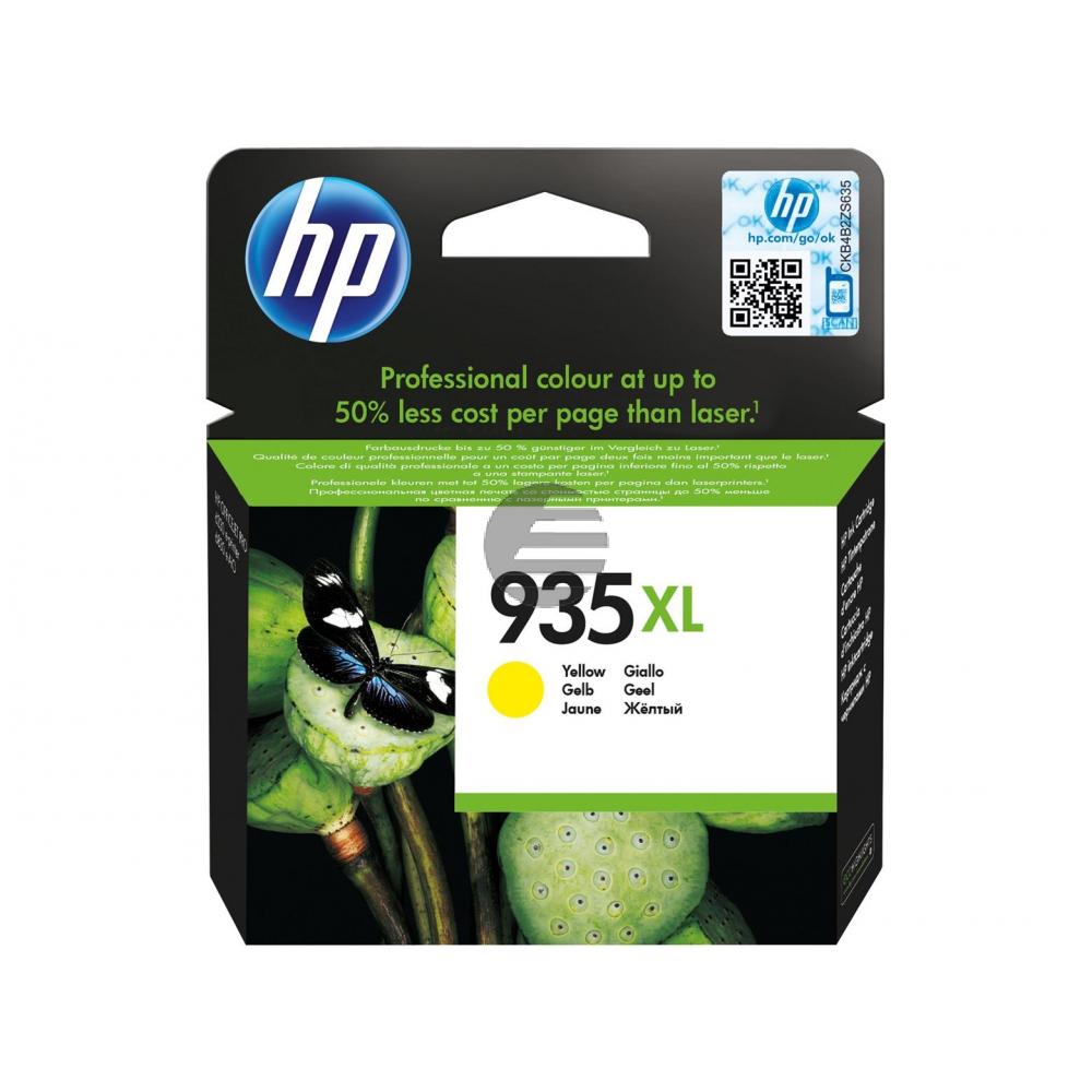 HP Tintenpatrone gelb HC (C2P26AE, 935XL)