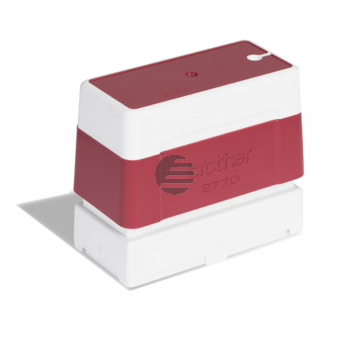 Brother Stempelautomat inklusive Stempelplatte 6 x rot (PR-2770R6P)