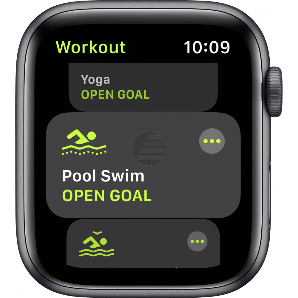 Apple Watch SE GPS 44 mm Alu space grey, Sport black