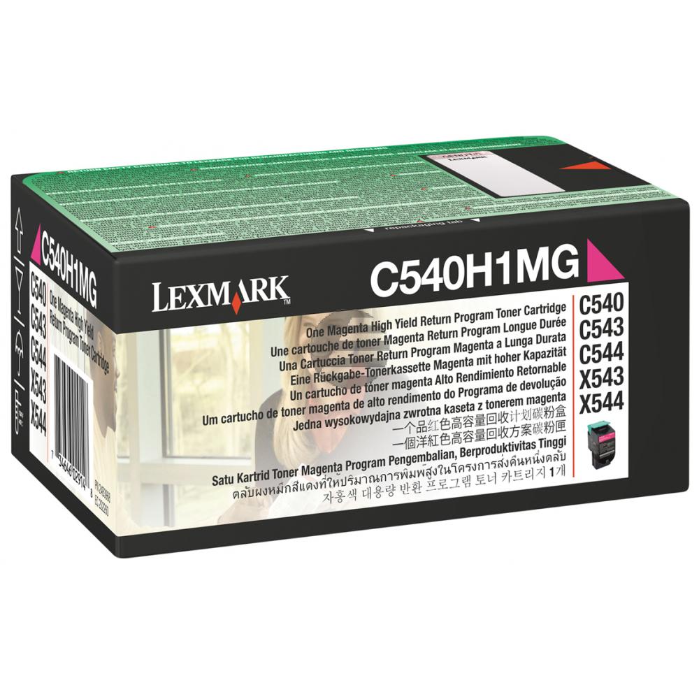Lexmark Toner-Kit Prebate magenta HC (C540H1MG)