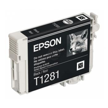 Epson Tintenpatrone schwarz (C13T12814011, T1281)