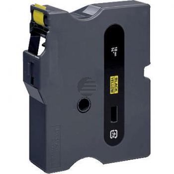 Brother Schriftbandkassette schwarz/gelb (TX-641)