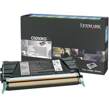 Lexmark Toner-Kartusche Prebate schwarz (C5200KS)