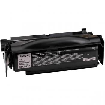 Lexmark Toner-Kartusche Prebate schwarz HC (12A8425)