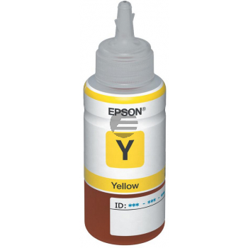 Epson Tintennachfüllfläschchen gelb (C13T66444A, T6644)