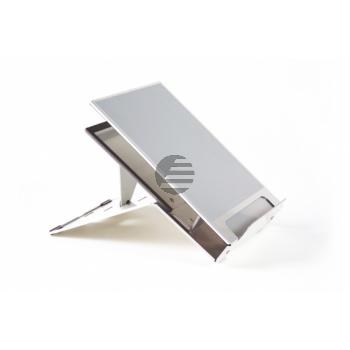 BNEQ260 BAKKER NOTEBOOKSTAENDER Ergo Q260 silber Kunststoff BNEQ260 BAKKER NOTEBOOKSTAENDER Ergo Q260 silber Kunststoff