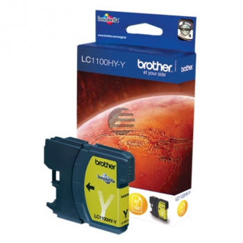 Brother Tintenpatrone gelb HC (LC1100HYYBPDR)
