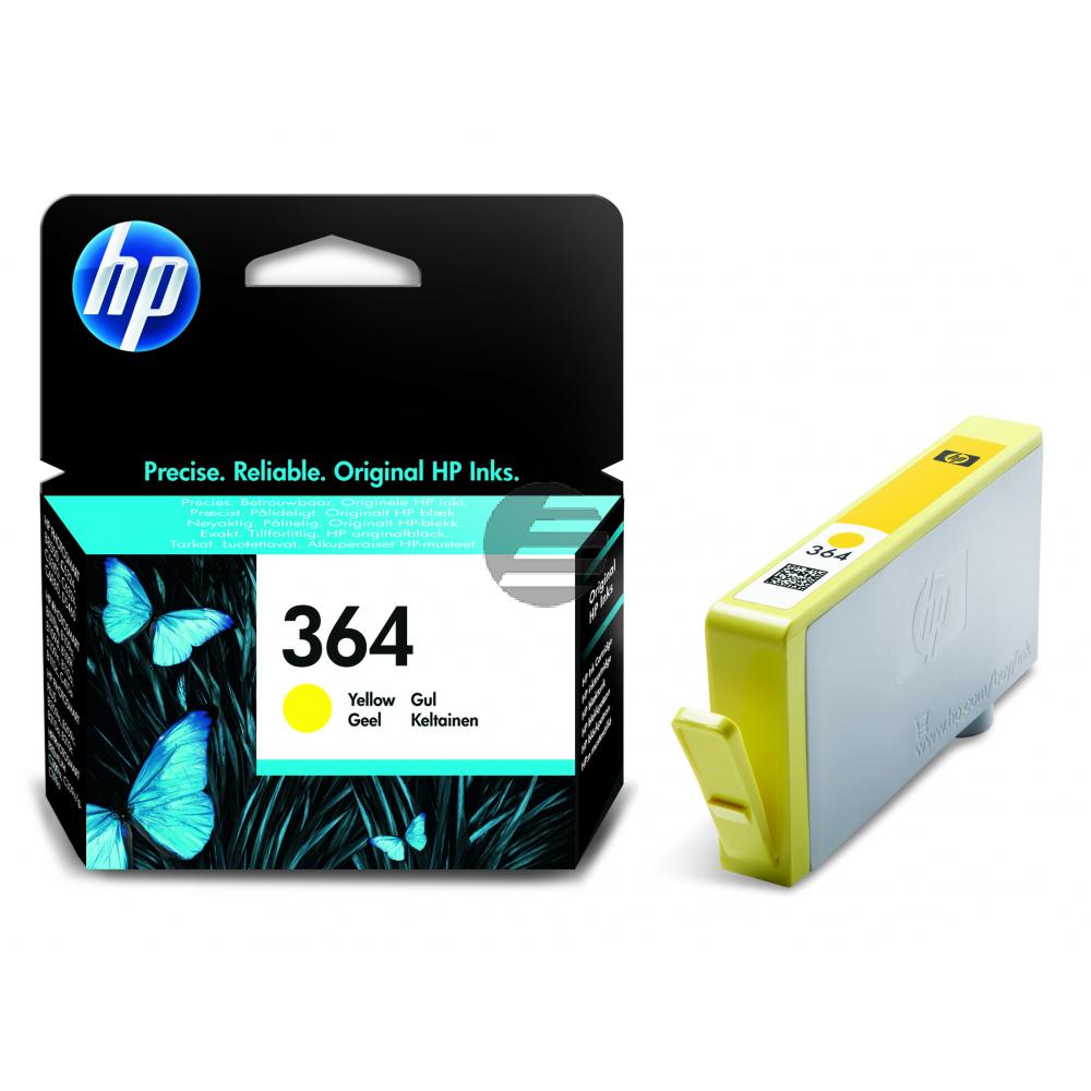 HP Tintenpatrone gelb (CB320EE, 364)