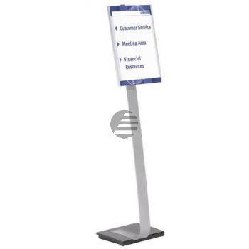 Durable Prospektständer A3 Info Sign Stand silber