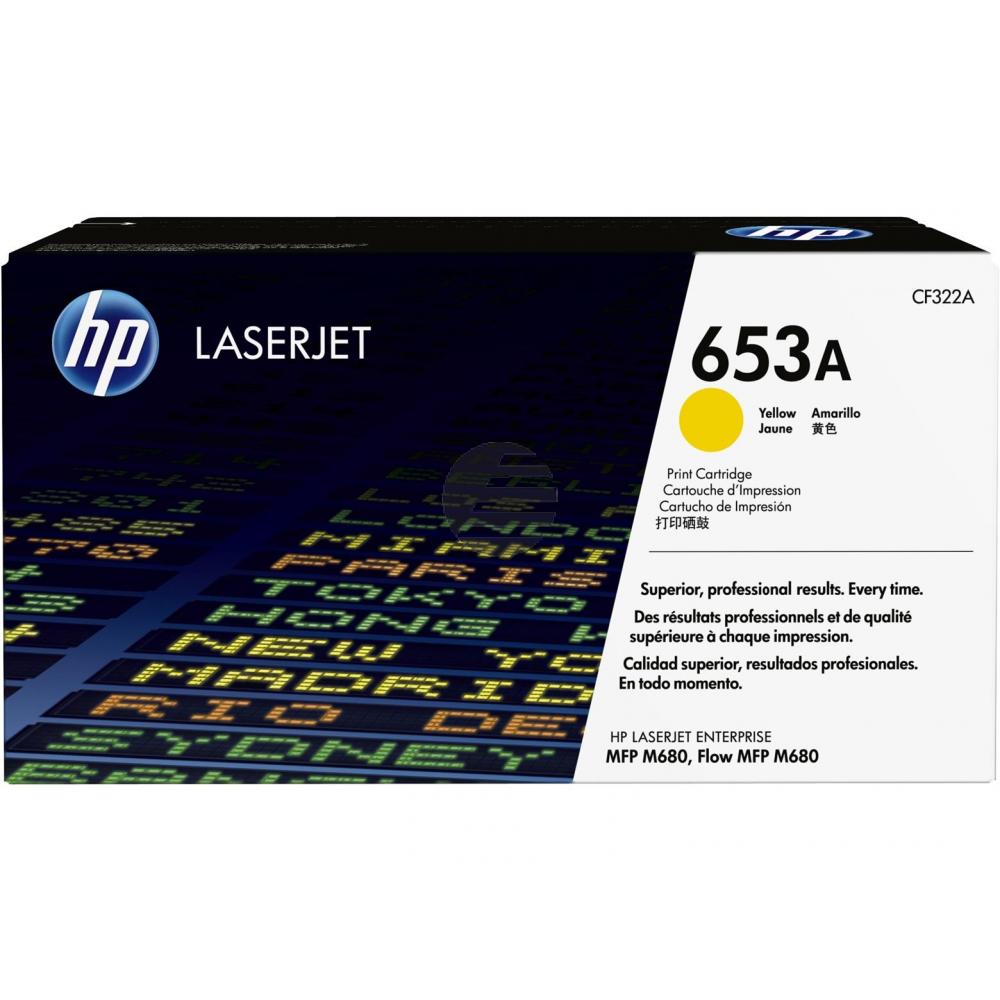 HP Toner-Kartusche gelb (CF322A, 653A)