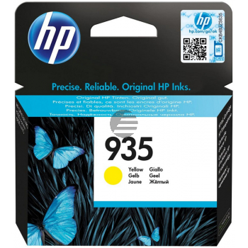 HP Tintenpatrone gelb (C2P22AE#BGX, 935)