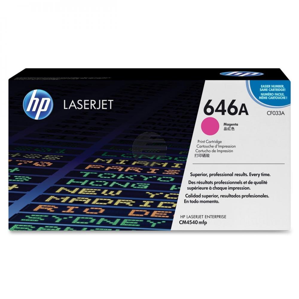 HP Toner-Kartusche magenta (CF033A, 646A)