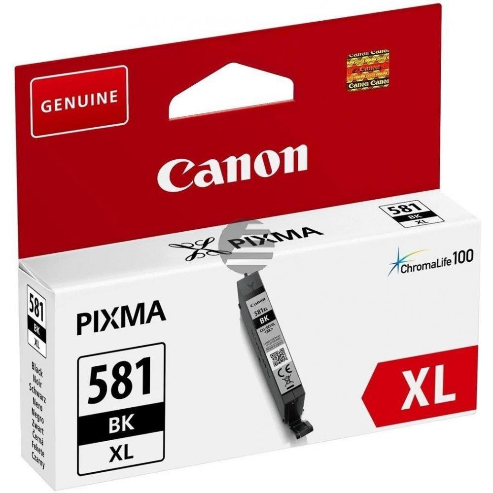 Canon Tintenpatrone schwarz HC (2052C005, CLI-581BKXL)