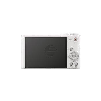 Sony DSC-WX350W Kompaktkamera mit optischem 20-fach-Zoom, weiß