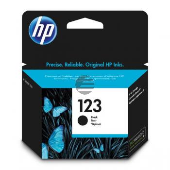 HP Tintendruckkopf schwarz (F6V17AE, 123)