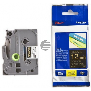 Brother Schriftbandkassette schwarz/weiß (TZE-334)