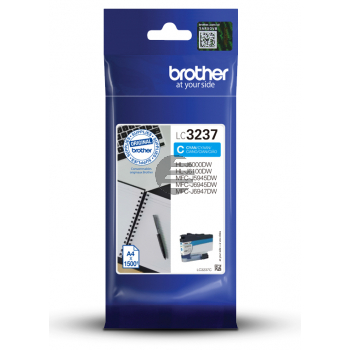 Brother Tintenpatrone cyan (LC-3237C)