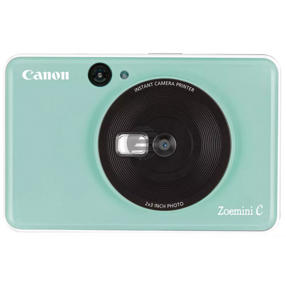 Canon Zoemini C - Digitalkamera - Kompaktkamera mit PhotoPrinter - 5.0 MPix - Minzgrün