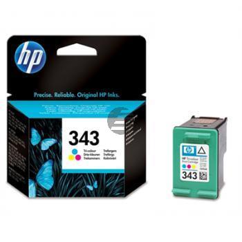HP Tintendruckkopf cyan/magenta/gelb (C8766EE, 343)