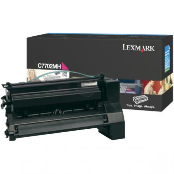 Lexmark Toner-Kartusche magenta HC (C7702MH)