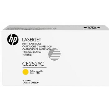 HP Toner-Kartusche Contract (nur für Vertragskunden) gelb (CE252YC, 504A)