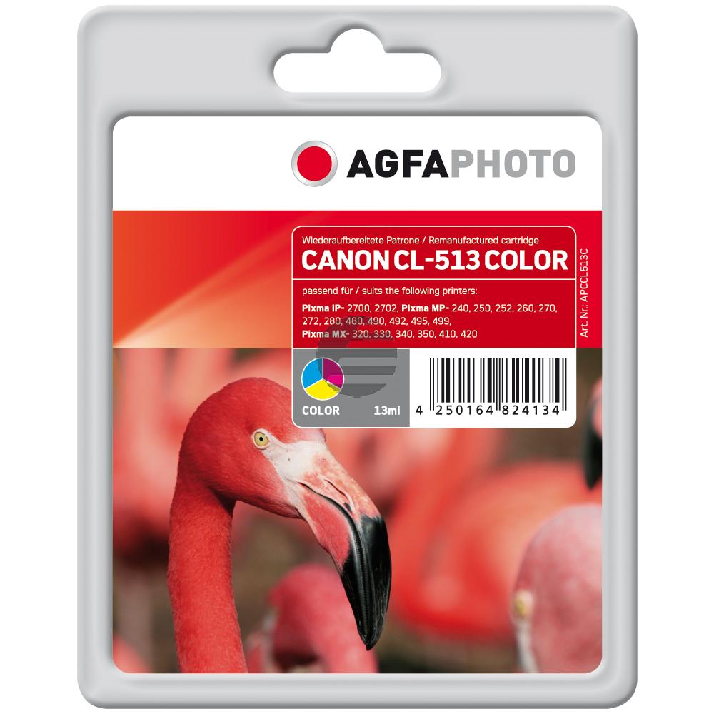 Agfaphoto Tintendruckkopf cyan/magenta/gelb HC (APCCL513C) ersetzt CL-513CL