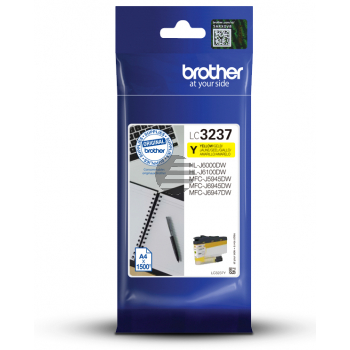 Brother Tintenpatrone gelb (LC-3237Y)