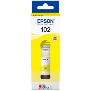 Epson Tintennachfüllfläschchen gelb (C13T03R440, 102)