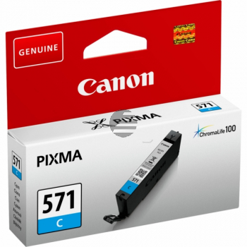 Canon Tintenpatrone cyan (0386C001, CLI-571C)