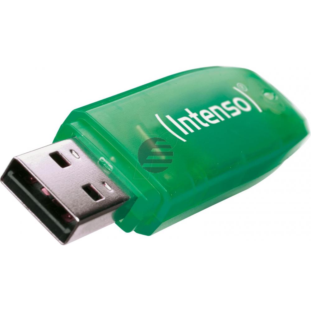 INTENSO USB STICK 2.0 8GB GRUEN 3502460 Rainbow Line
