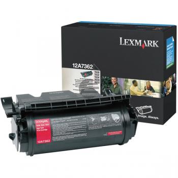 Lexmark Toner-Kartusche schwarz HC (12A7362)