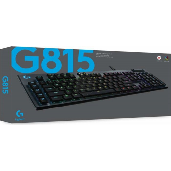 LOGITECH G815 LIGHTSYNC RGB Mechanical Gaming Keyboard ? GL Linear - CARBON - DEU - CENTRAL