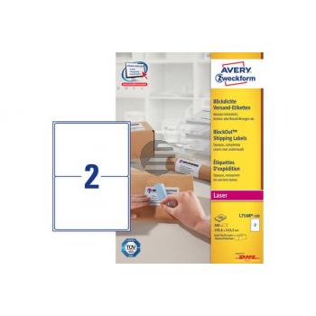 AVERY ZW. Adressetiketten 199,6x143,5mm L7168-100 blickdicht 200 Stück