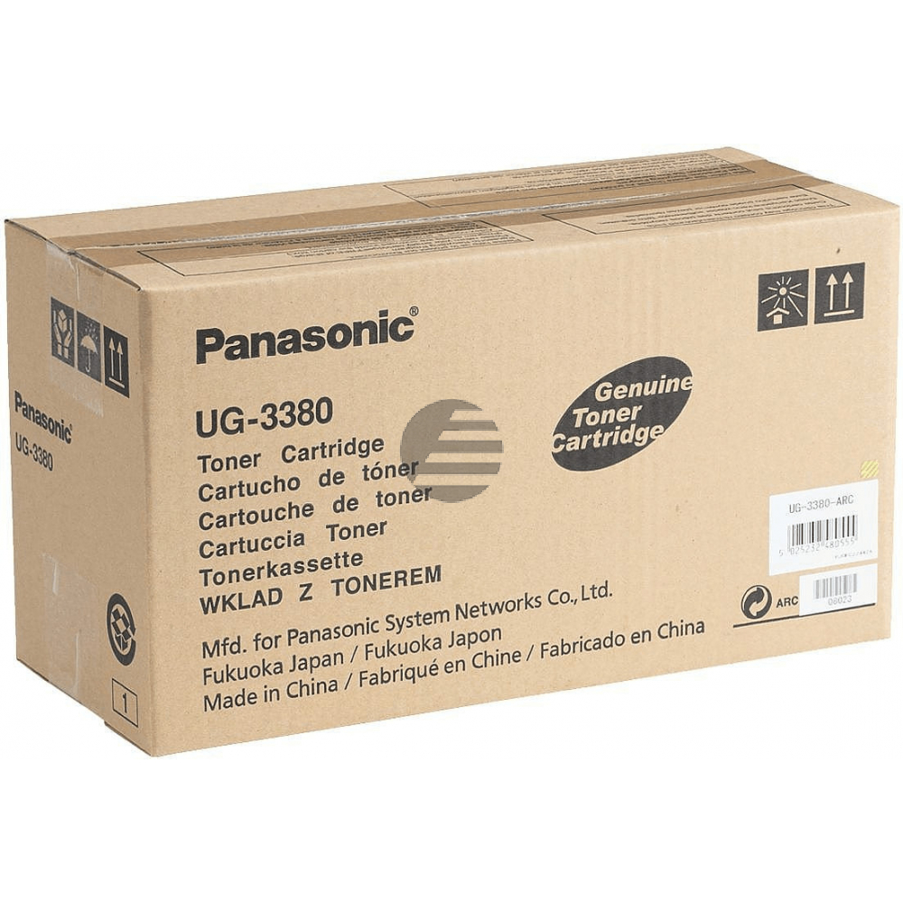 Panasonic Toner-Kartusche schwarz HC (UG-3380)