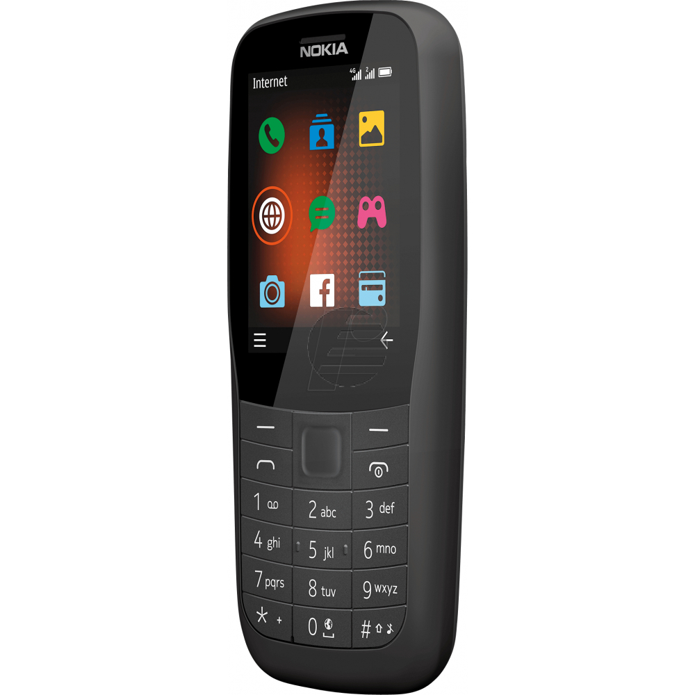 Nokia 220 4G Dual-SIM schwarz