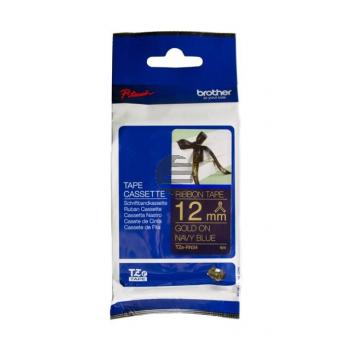 Brother Schriftbandkassette gold/blau (TZE-RN34)