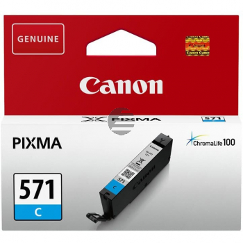 Canon Tintenpatrone cyan (0386C001, CLI-571C)