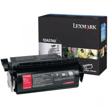Lexmark Toner-Kartusche schwarz (12A5740)